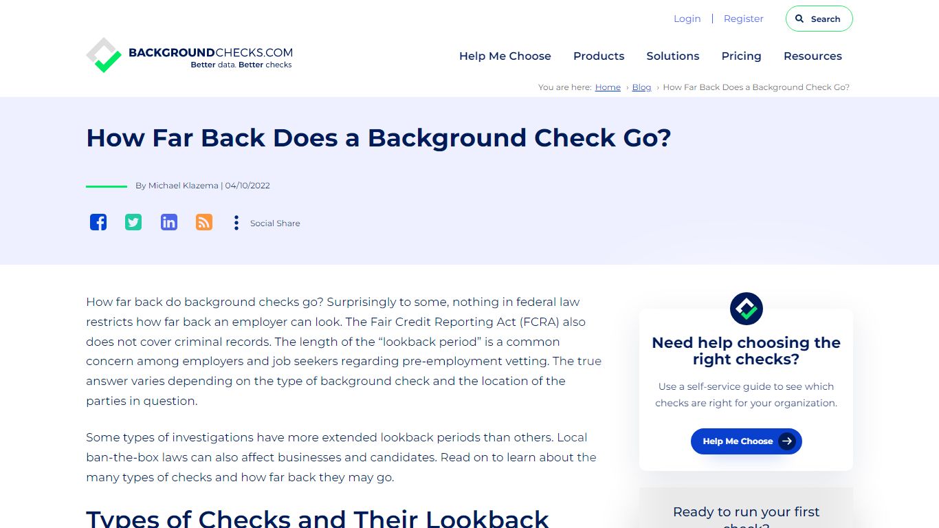How Far Back Does a Background Check Go? (2022 update)